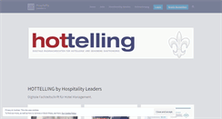 Desktop Screenshot of hottelling.net